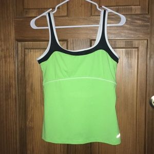 Neon Green Dri-fit Tank